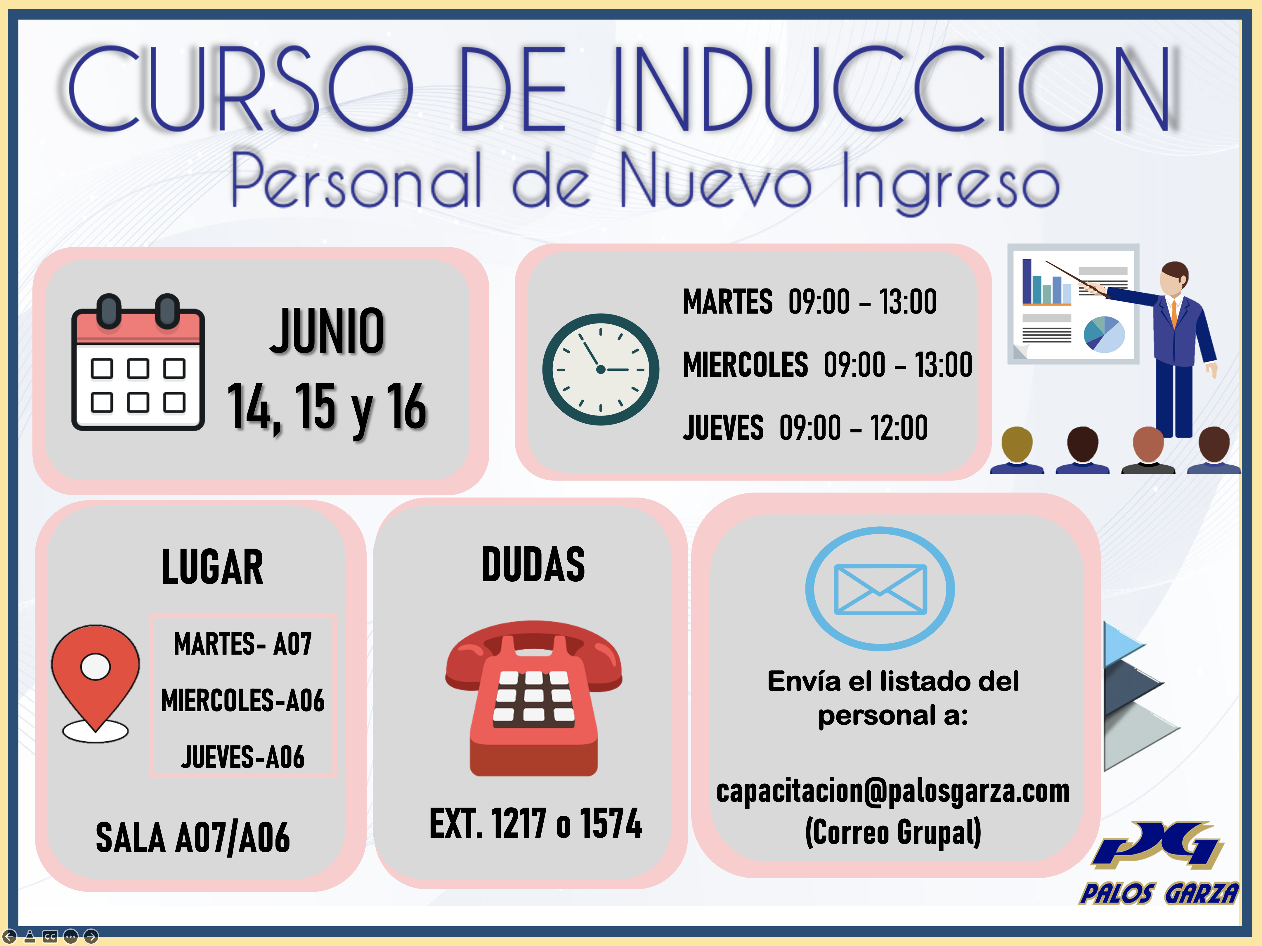 Curso de induccion-Nuevo ingreso.